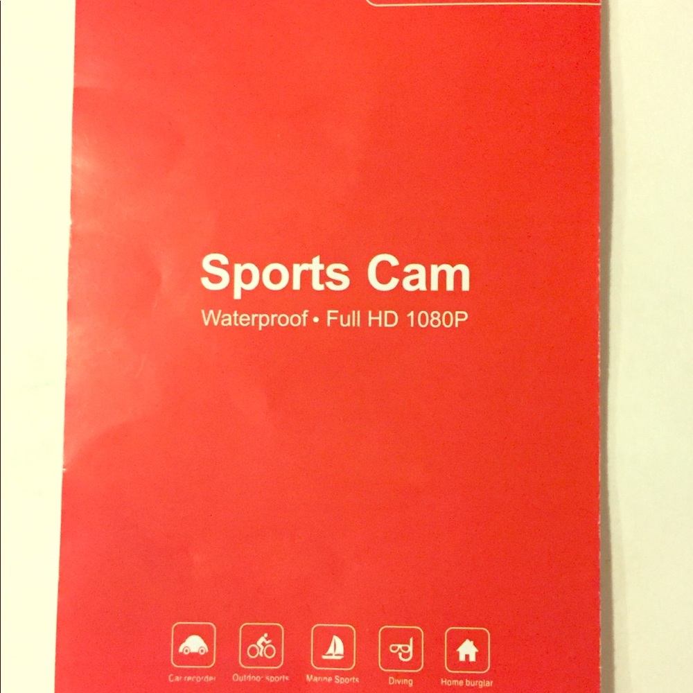 Brand New Waterproof Sports Cam FULL HD 1080P